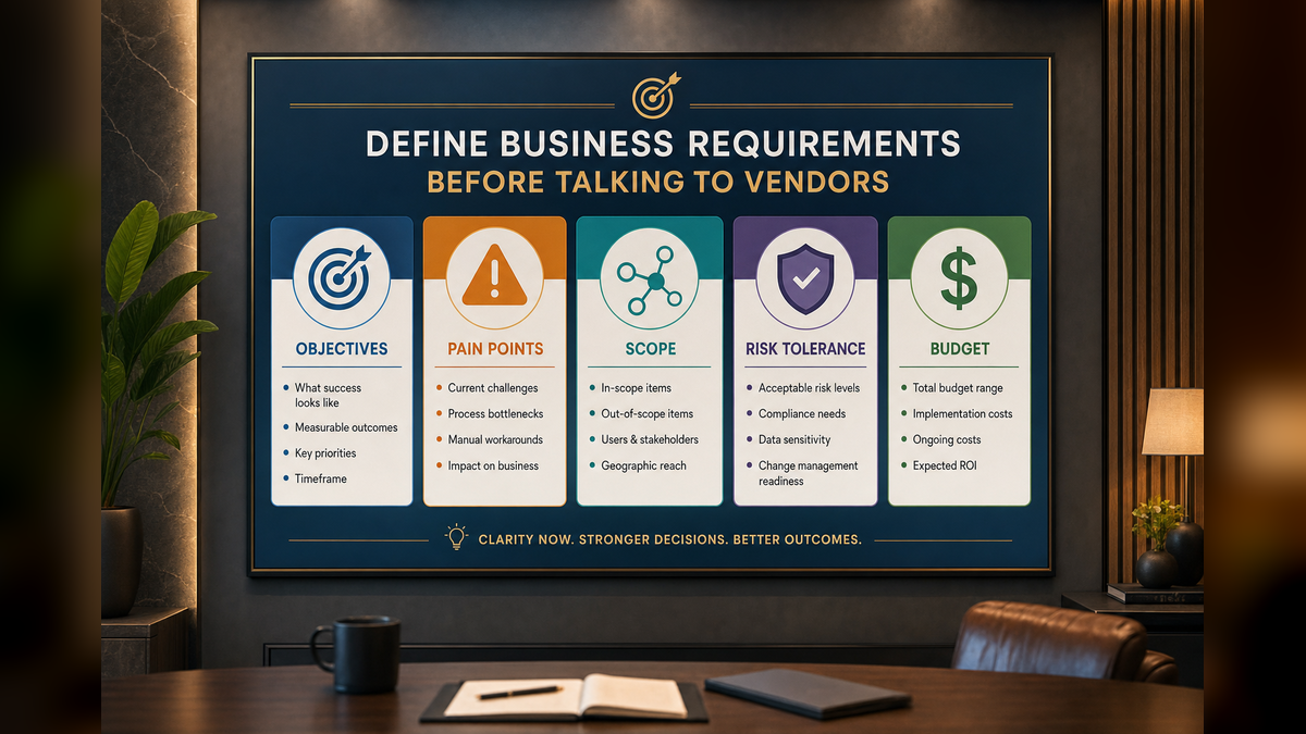 A Practical Framework for Choosing the Right IT Vendor 1
