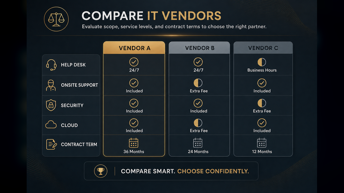 A Practical Framework for Choosing the Right IT Vendor 2