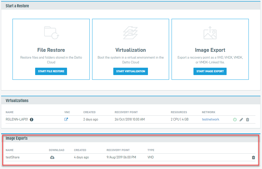 Datto Support, Setup and Optimization 4