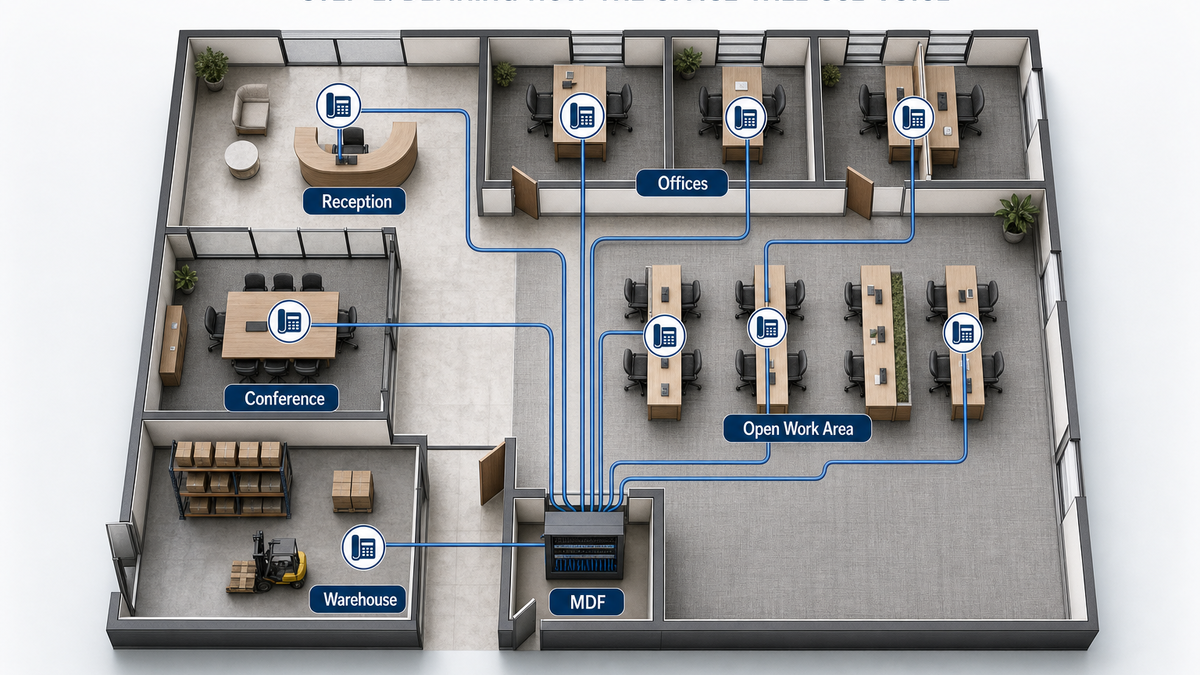 Planning Voice Wiring for Your Georgia Office Buildout 1