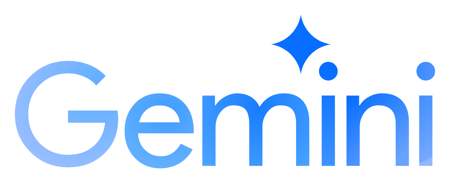 Google Gemini and AI logo