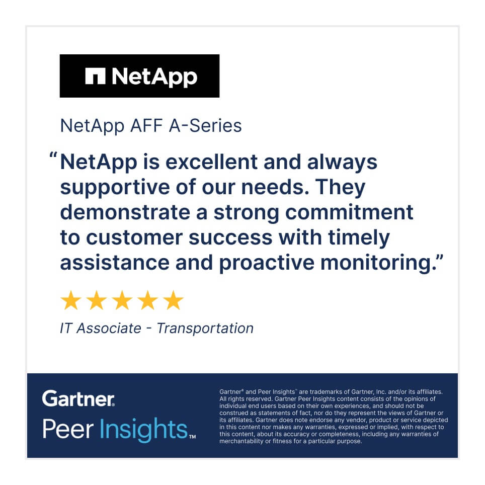 NetApp AFF and FAS image