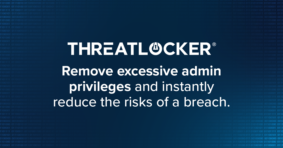 ThreatLocker elevation control interface
