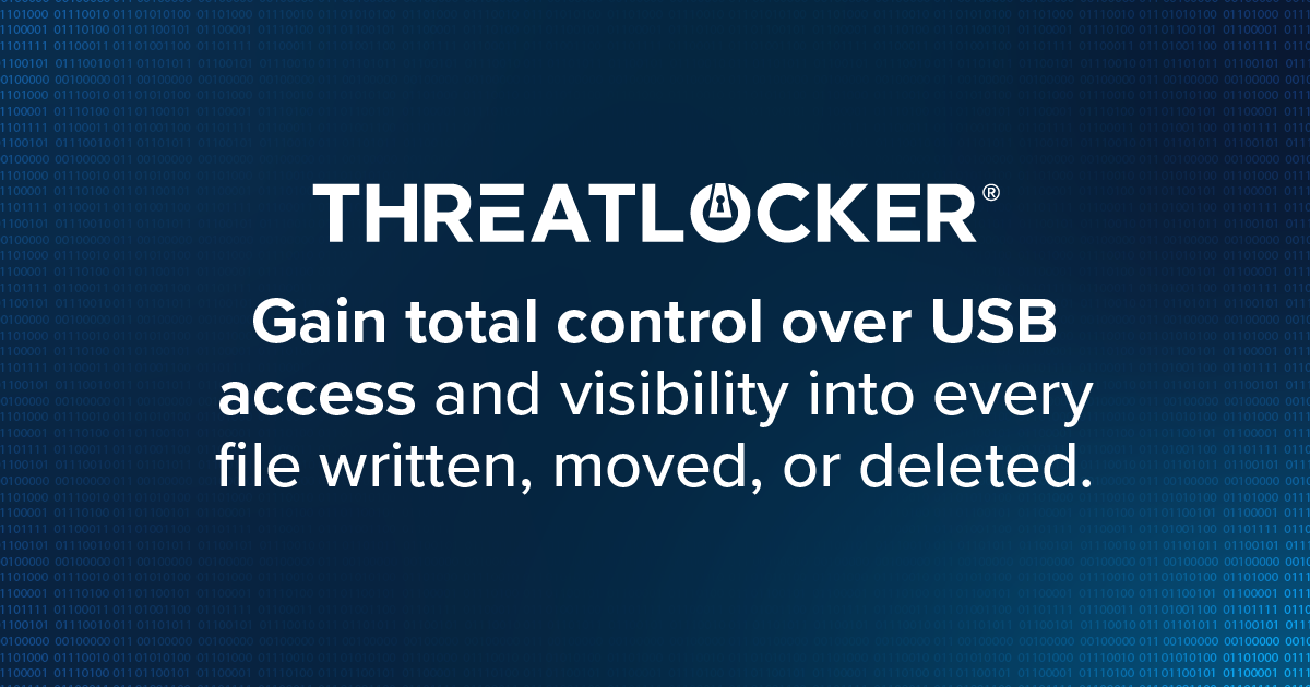 ThreatLocker storage control interface
