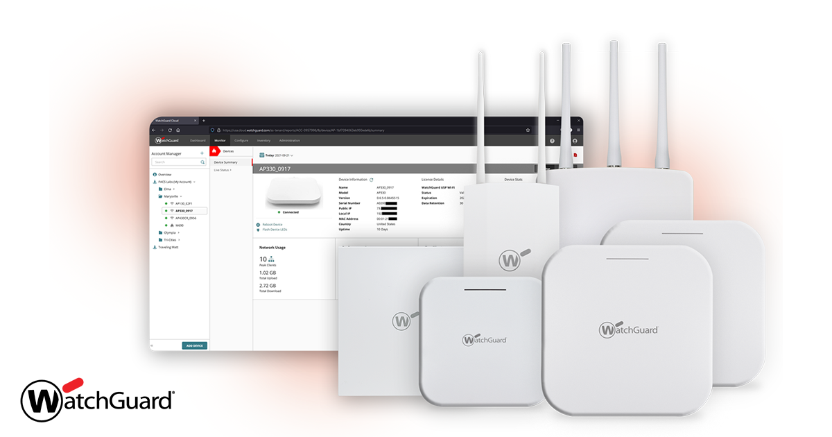 WatchGuard Secure Wi-Fi and VPN image