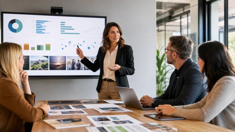 Virtual CMO leading a marketing strategy and revenue-performance review