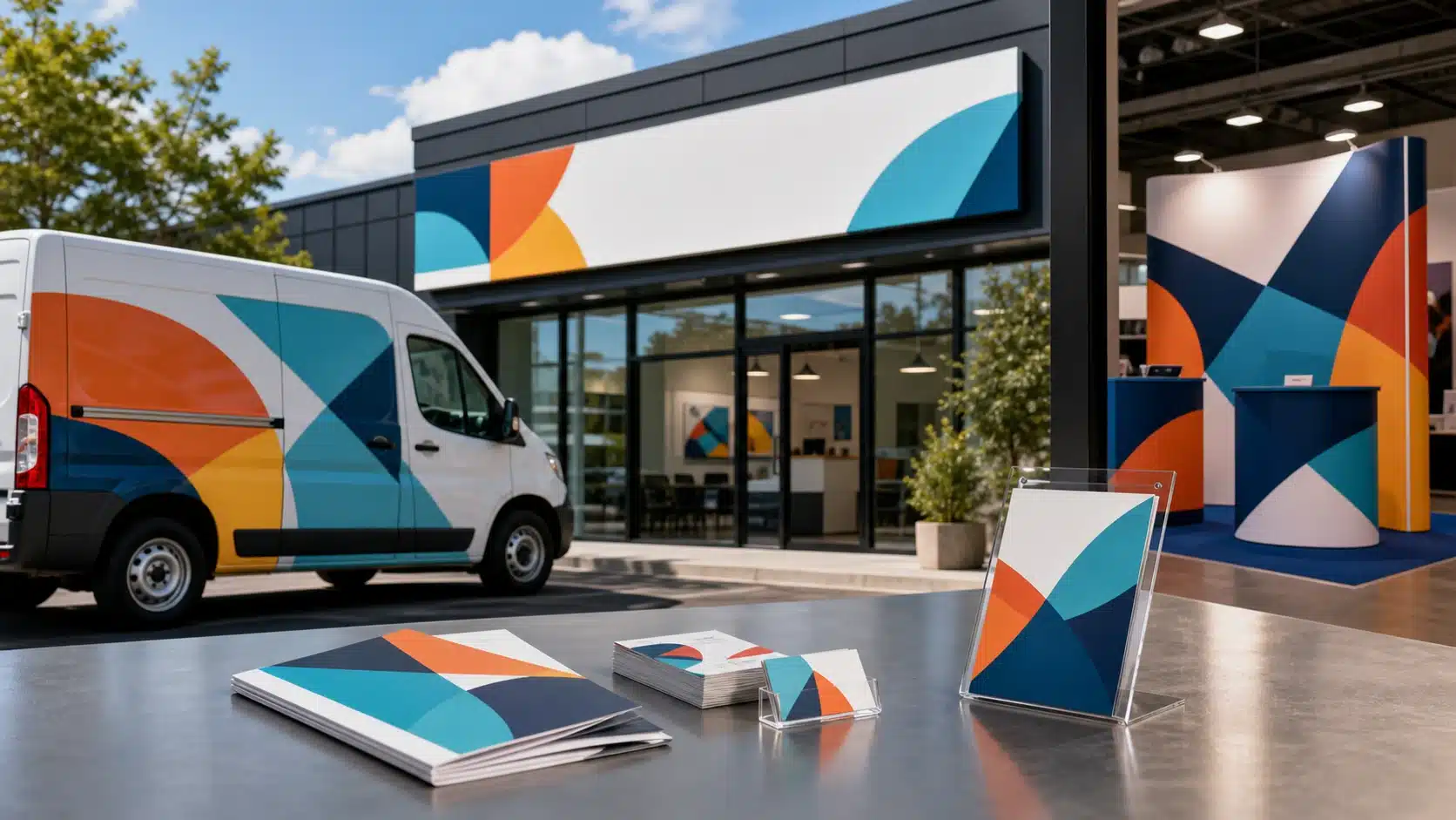 ALLMSP printing and signage services for business branding