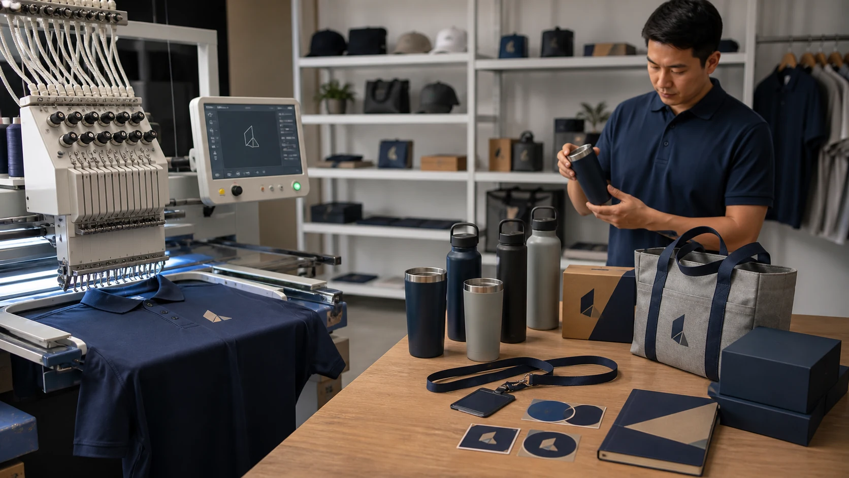 Promotional product production and quality inspection