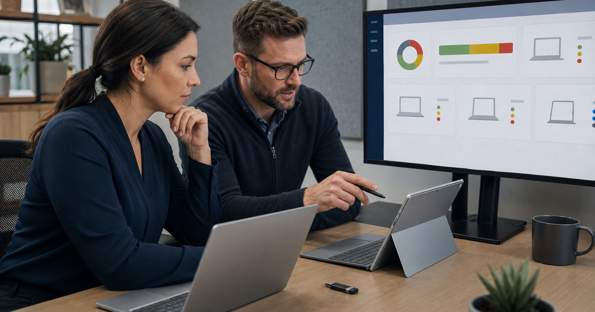 Microsoft Surface intune-dfci-endpoint-security support for a Georgia business