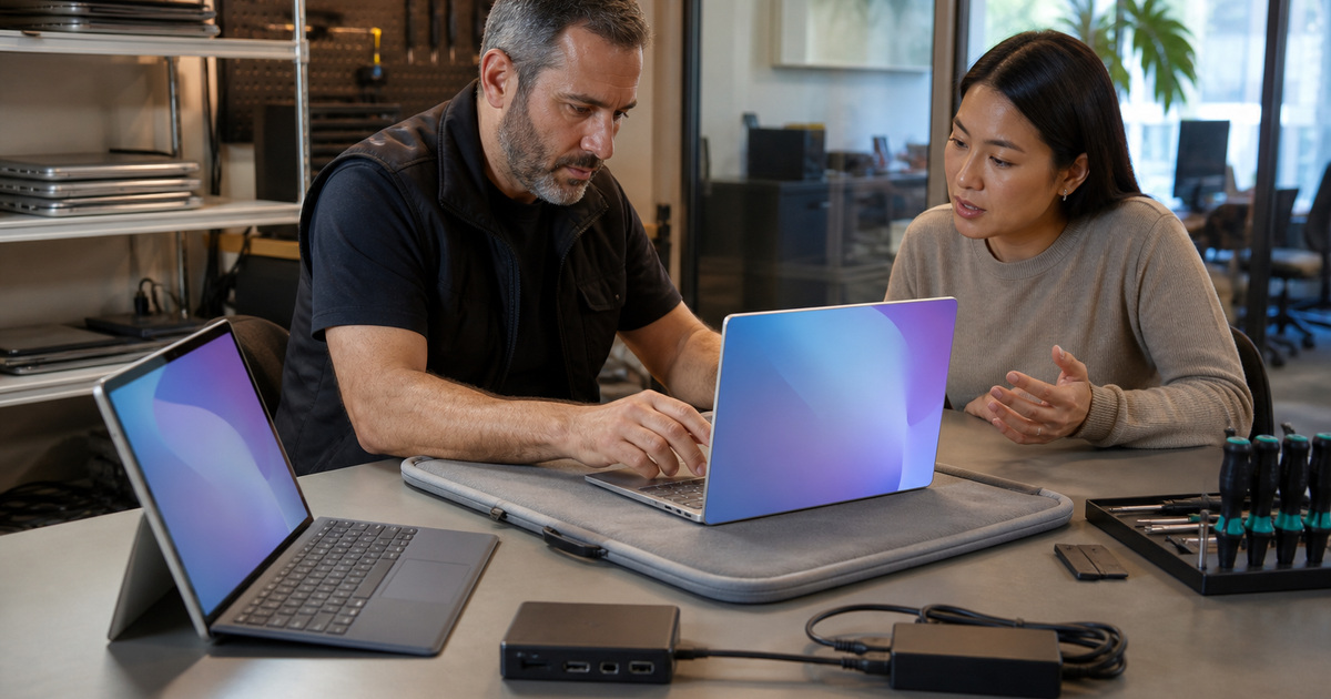 Microsoft Surface diagnostics-repair-service-lifecycle support for a Georgia business