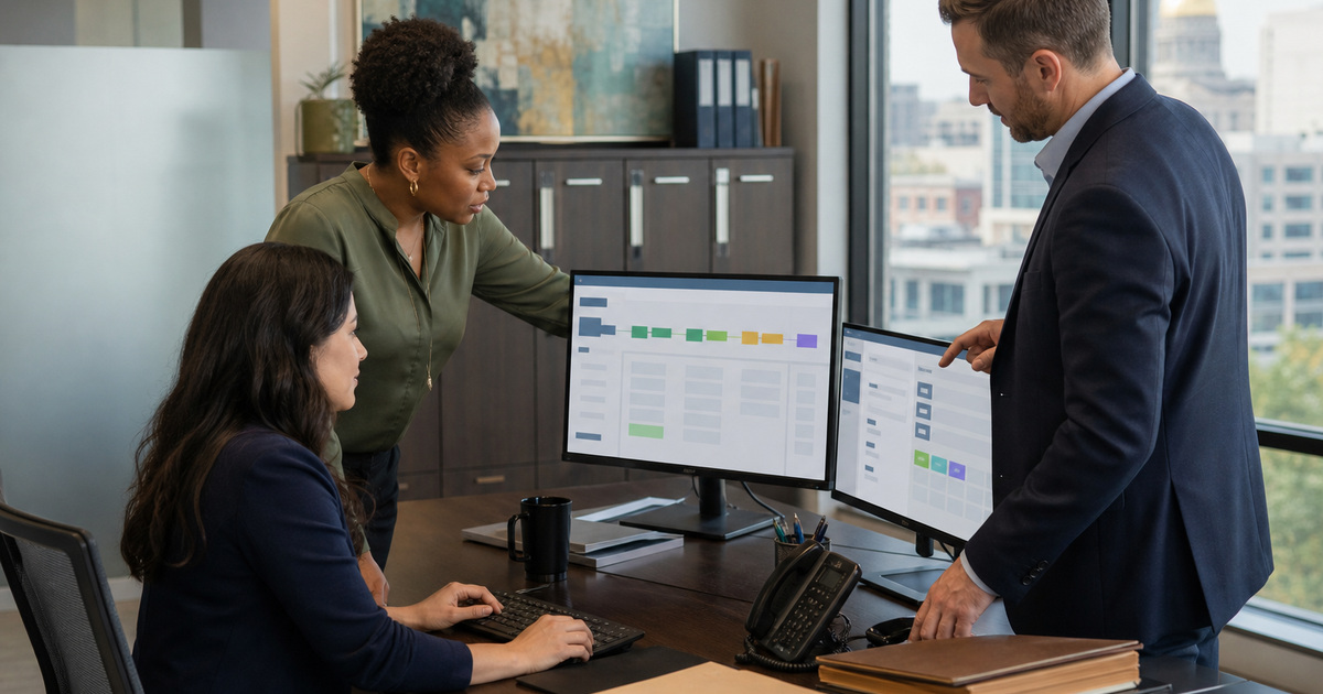 PracticePanther intake-matter-data-document-automation support for a Georgia business