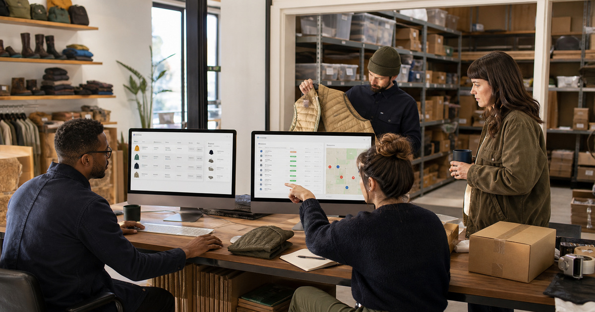 Shopify catalog-store-fulfillment-operations-governance support for a Georgia business