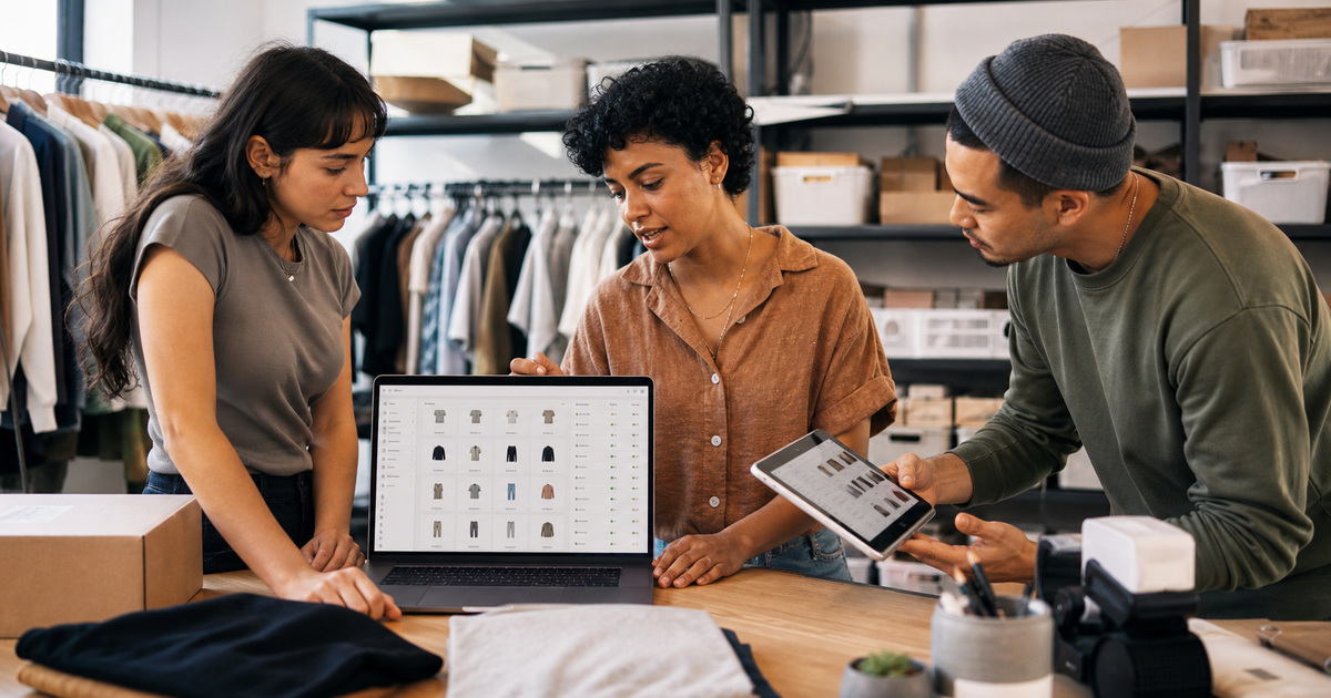 Square catalog-inventory-fulfillment-change-control support for a Georgia business