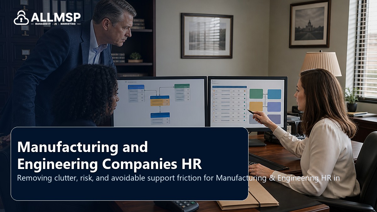 Manufacturing & Engineering HR cleanup checklist for Georgia businesses: employee lifecycle workflows, access handoffs, training expectations, device readiness, and support during transitions