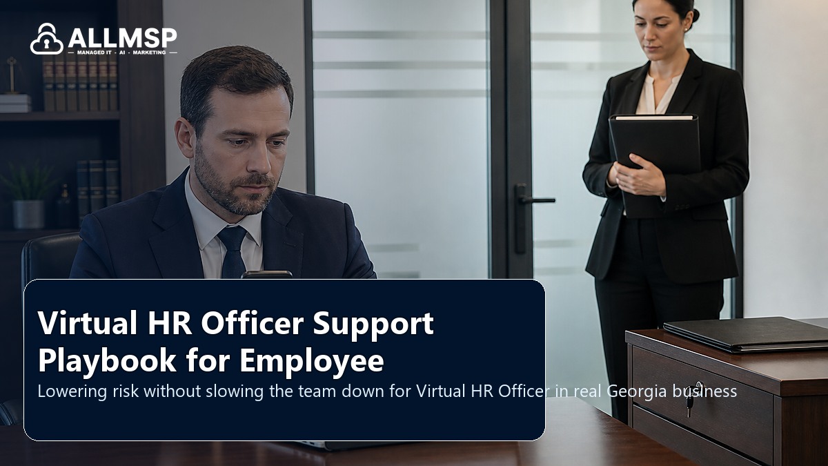 Virtual HR Officer security and support playbook for Georgia businesses: employee lifecycle workflows, access handoffs, training expectations, device readiness, and support during transitions