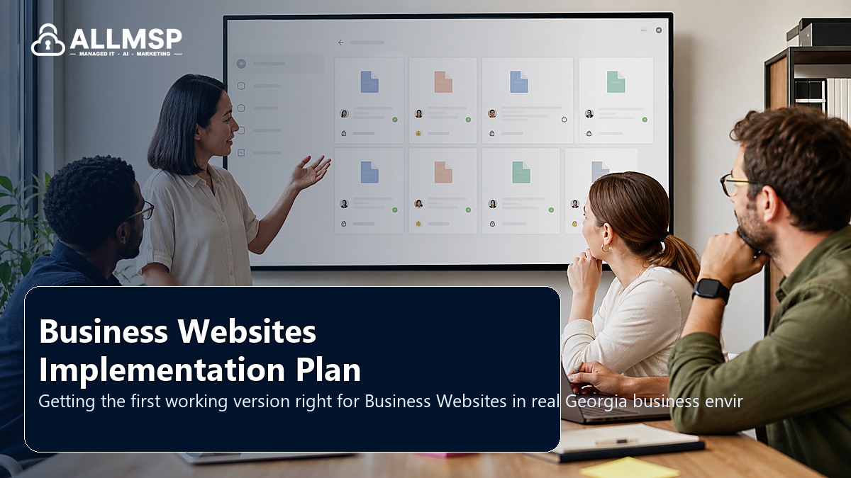 Business Websites setup guide for Georgia businesses: local search intent, page quality, speed, form routing, conversion paths, and proof that leads are being captured