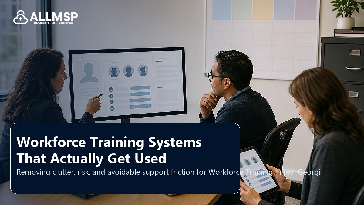 Workforce Training cleanup checklist for Georgia businesses: employee lifecycle workflows, access handoffs, training expectations, device readiness, and support during transitions