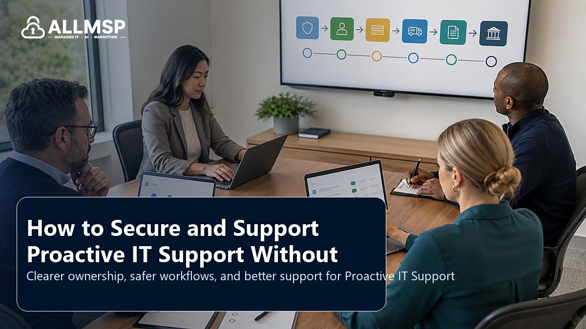 Practical Proactive IT Support guidance for Georgia businesses that need clearer ownership, safer workflows,