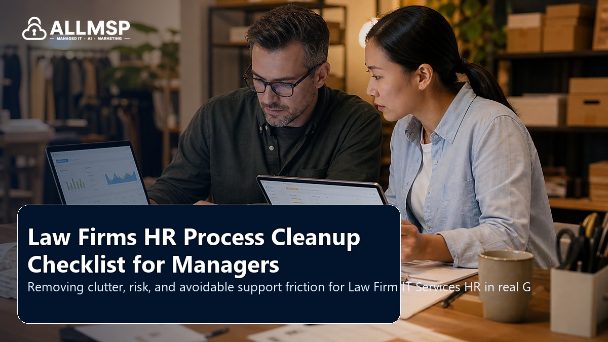 Law Firm IT Services HR cleanup checklist for Georgia businesses: employee lifecycle workflows, access handoffs, training expectations, device readiness, and support during transitions
