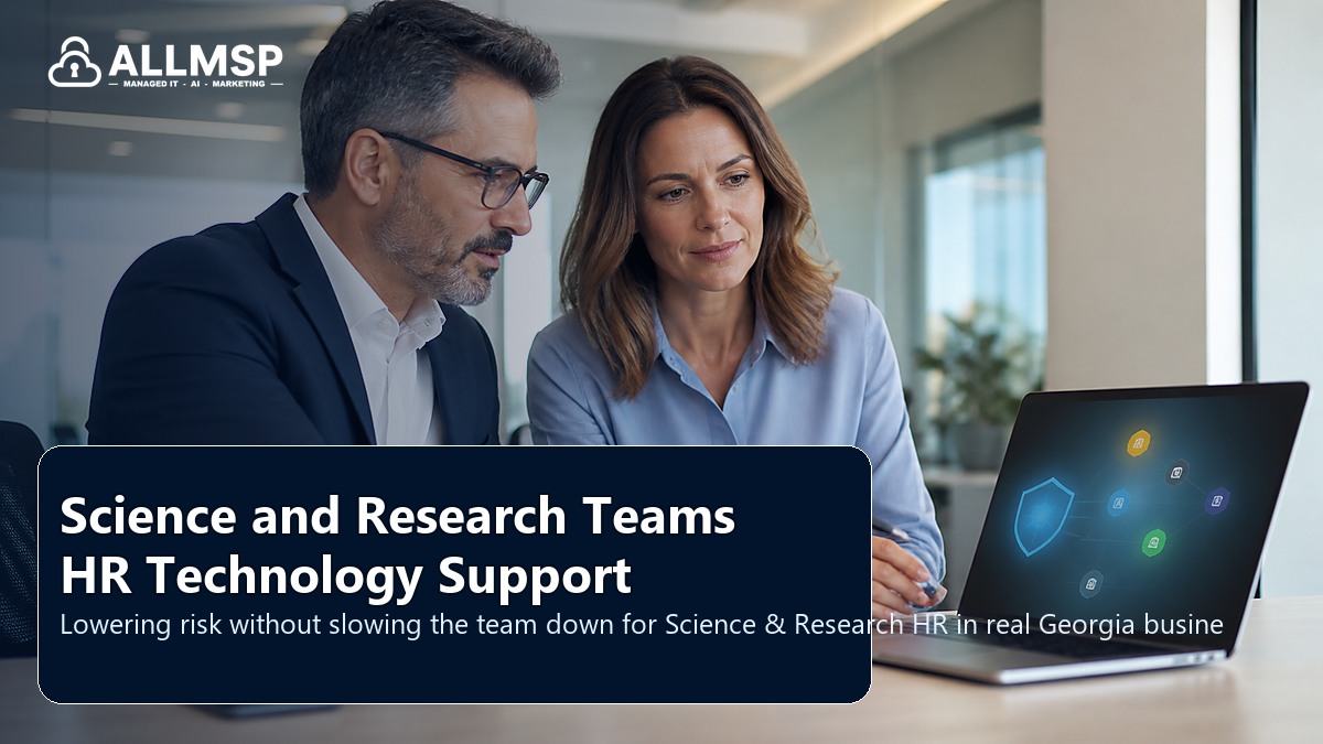 Science & Research HR security and support playbook for Georgia businesses: employee lifecycle workflows, access handoffs, training expectations, device readiness, and support during transitions