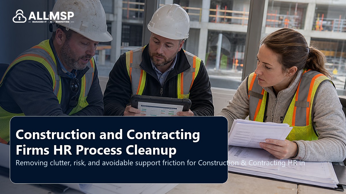 Construction & Contracting HR cleanup checklist for Georgia businesses: employee lifecycle workflows, access handoffs, training expectations, device readiness, and support during transitions