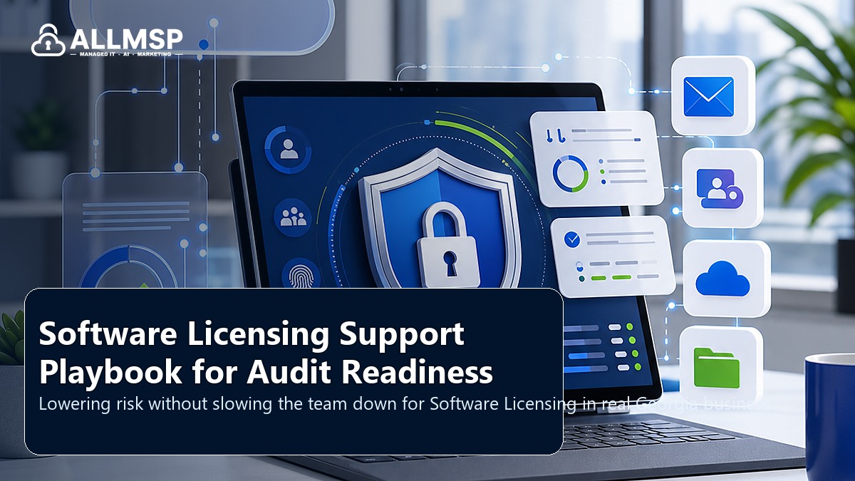 Software Licensing security and support playbook for Georgia businesses: workflow design, vendor coordination, support patterns, data ownership, reporting, and change control