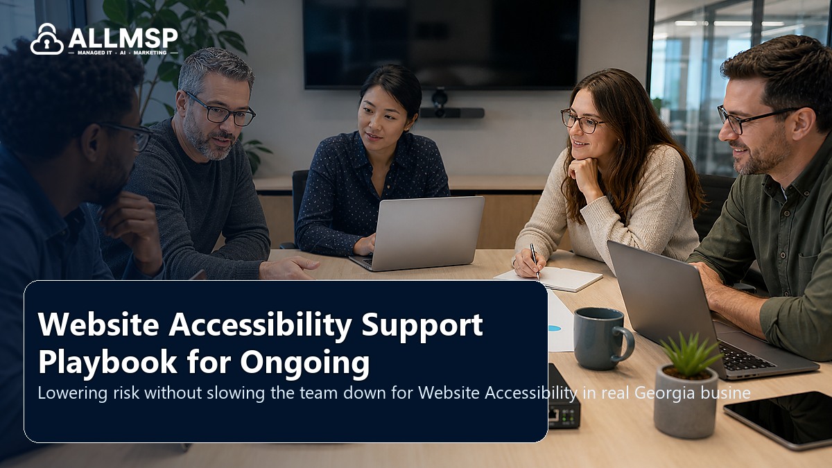 Website Accessibility security and support playbook for Georgia businesses: local search intent, page quality, speed, form routing, conversion paths, and proof that leads are being captured