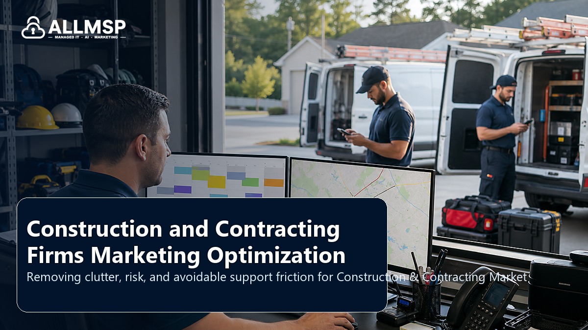 Construction & Contracting Marketing cleanup checklist for Georgia businesses: local search intent, page quality, speed, form routing, conversion paths, and proof that leads are being captured