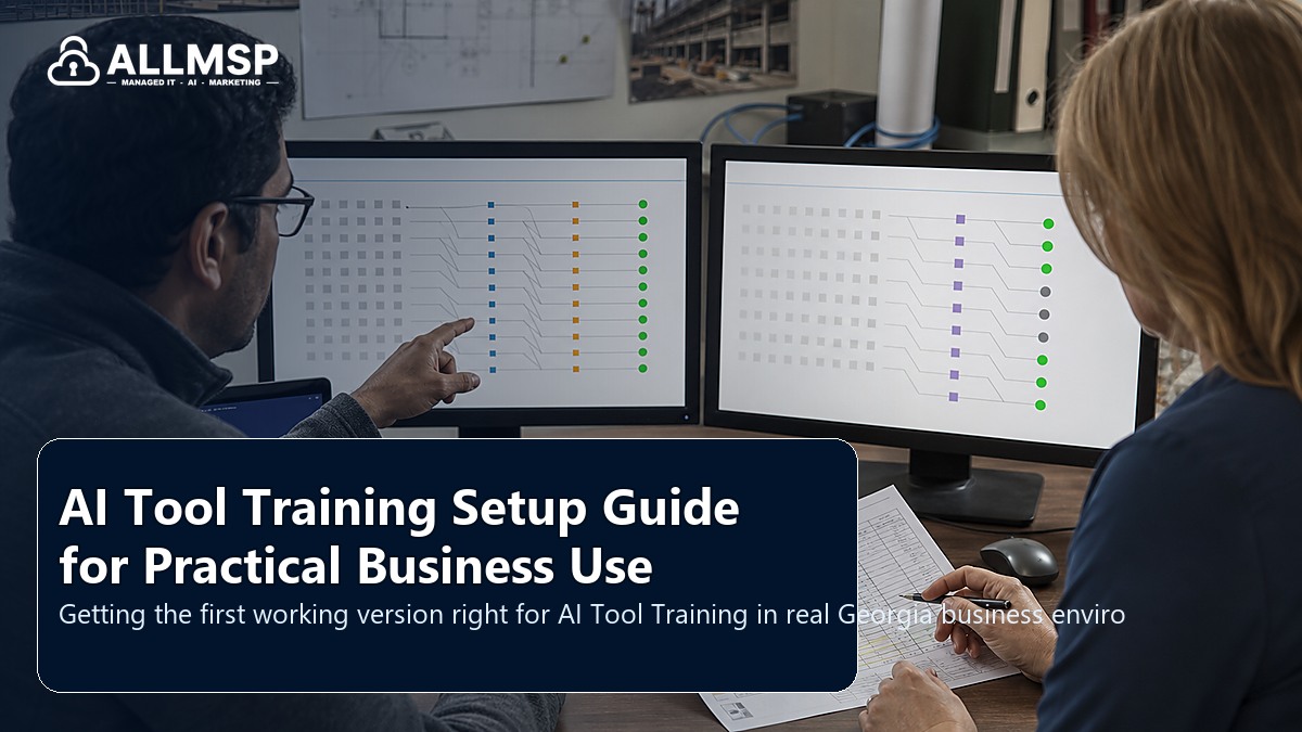 AI Tool Training setup guide for Georgia businesses: employee lifecycle workflows, access handoffs, training expectations, device readiness, and support during transitions