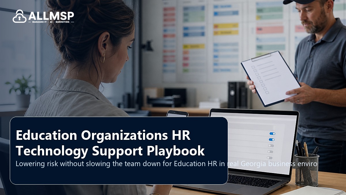 Education HR security and support playbook for Georgia businesses: employee lifecycle workflows, access handoffs, training expectations, device readiness, and support during transitions