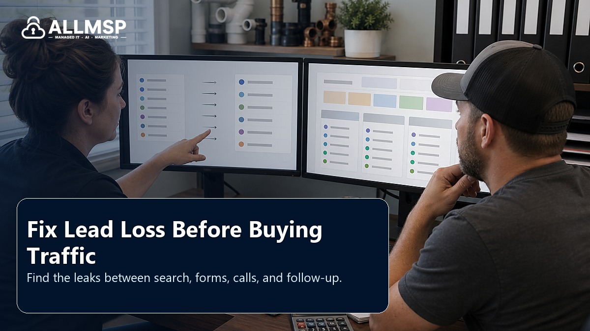 Lead generation support for Georgia businesses: service pages, landing pages, forms, calls, tracking, CRM handoff, follow-up, and reporting.