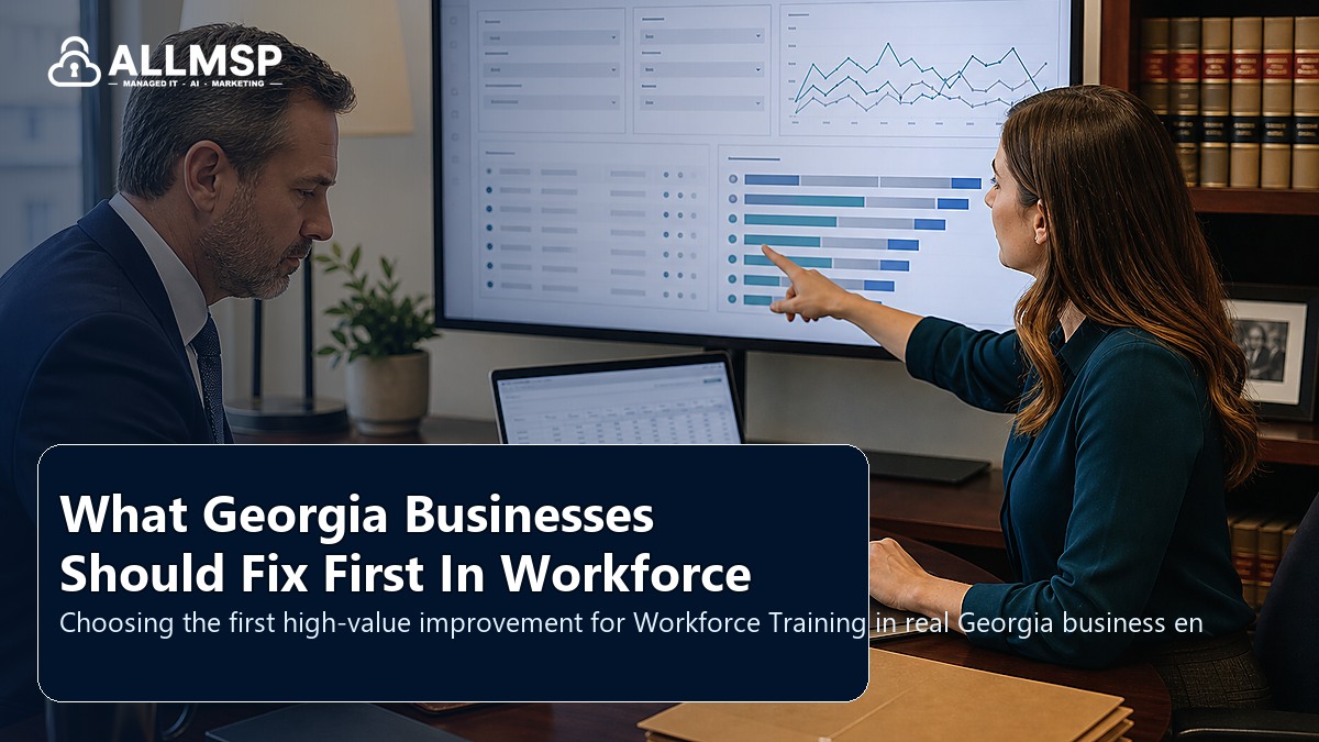 Workforce Training fix-first guide for Georgia businesses: employee lifecycle workflows, access handoffs, training expectations, device readiness, and support during transitions