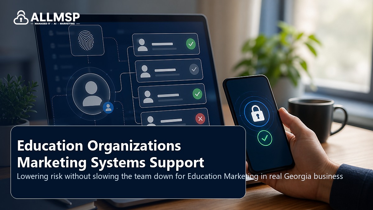 Education Marketing security and support playbook for Georgia businesses: local search intent, page quality, speed, form routing, conversion paths, and proof that leads are being captured