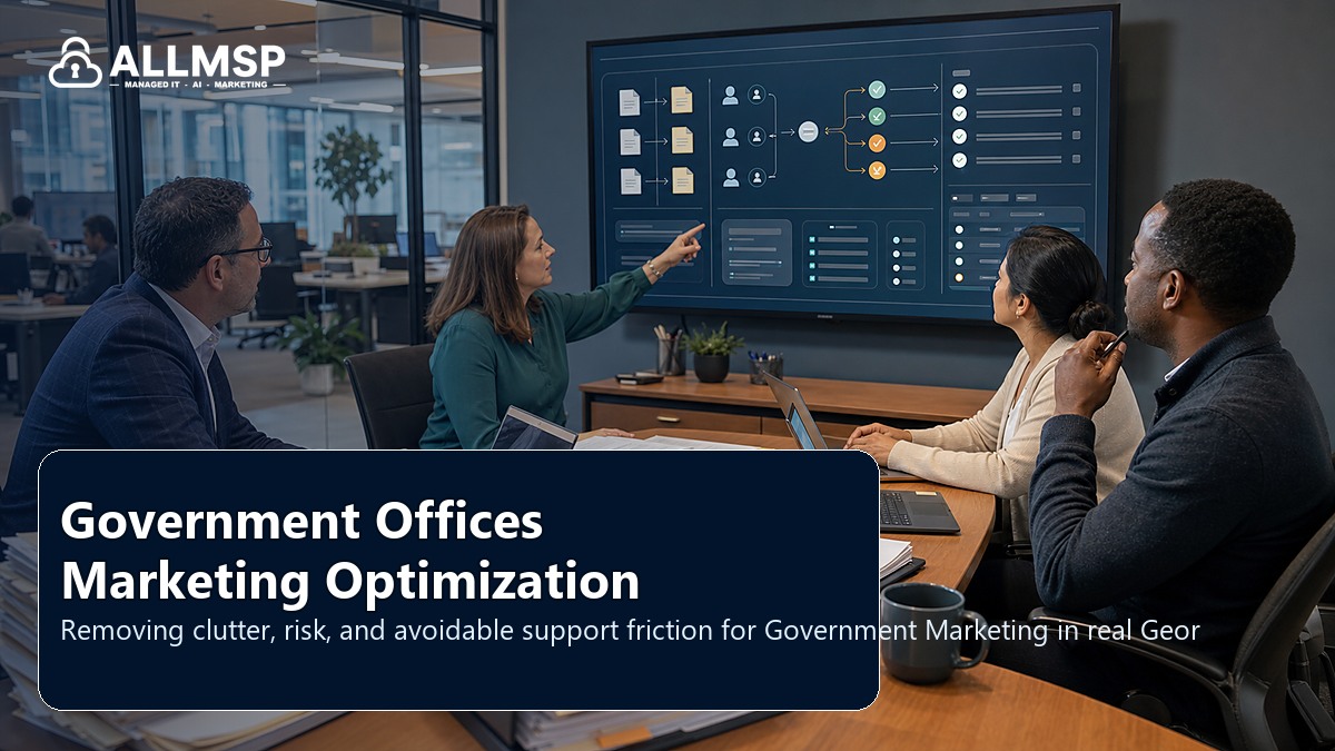 Government Marketing cleanup checklist for Georgia businesses: local search intent, page quality, speed, form routing, conversion paths, and proof that leads are being captured