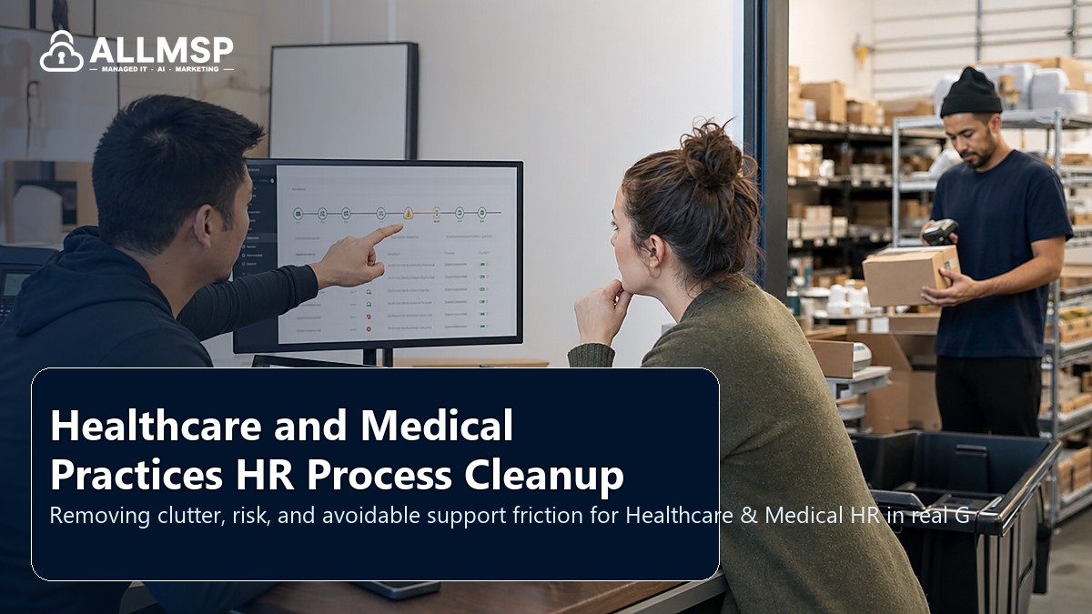 Healthcare & Medical HR cleanup checklist for Georgia businesses: employee lifecycle workflows, access handoffs, training expectations, device readiness, and support during transitions
