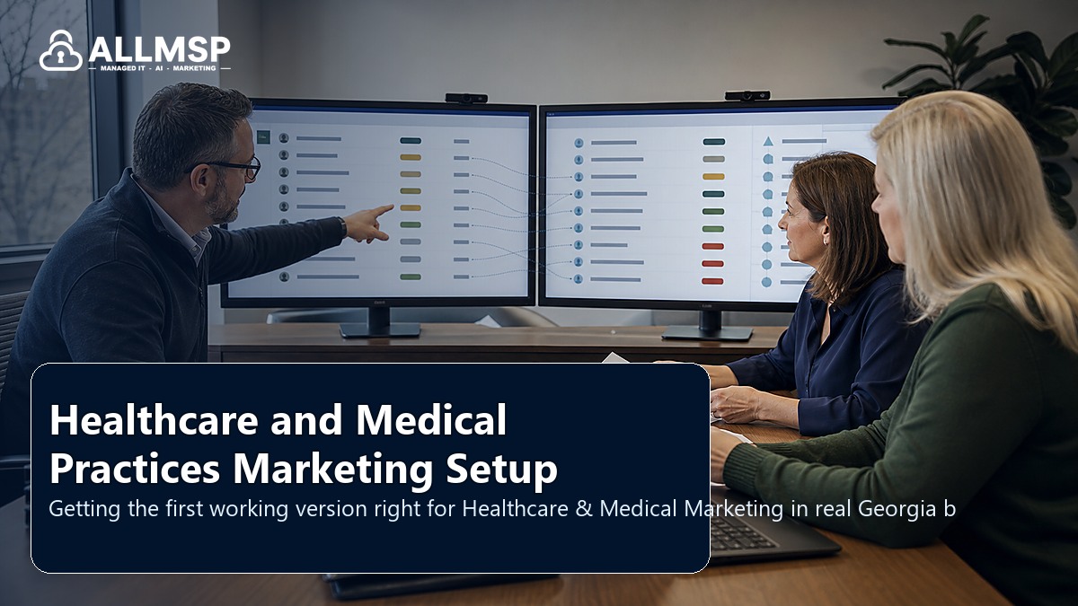 Healthcare & Medical Marketing setup guide for Georgia businesses: local search intent, page quality, speed, form routing, conversion paths, and proof that leads are being captured