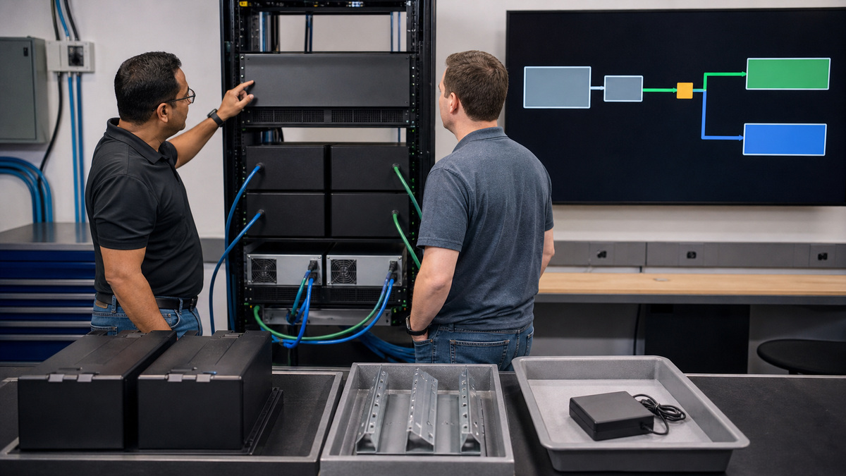 APC support workflow: Map the Exact APC UPS, Circuit, Battery, and Protected Load