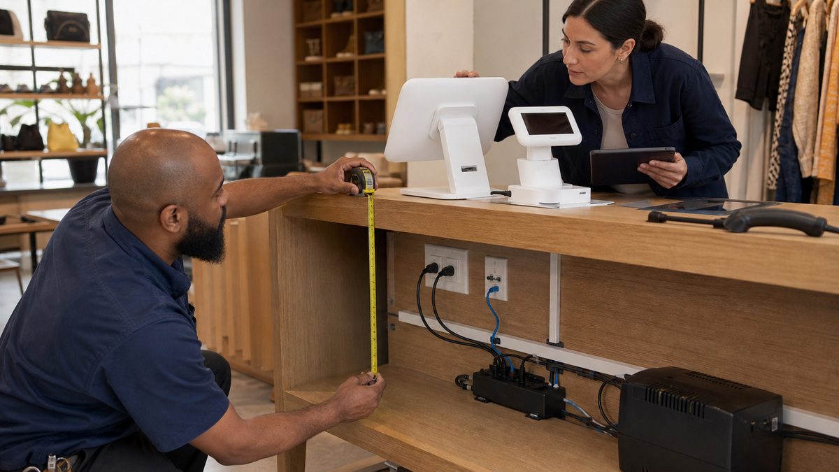 Square support workflow: Select a Square Device Family by Lane and Mobility Requirements