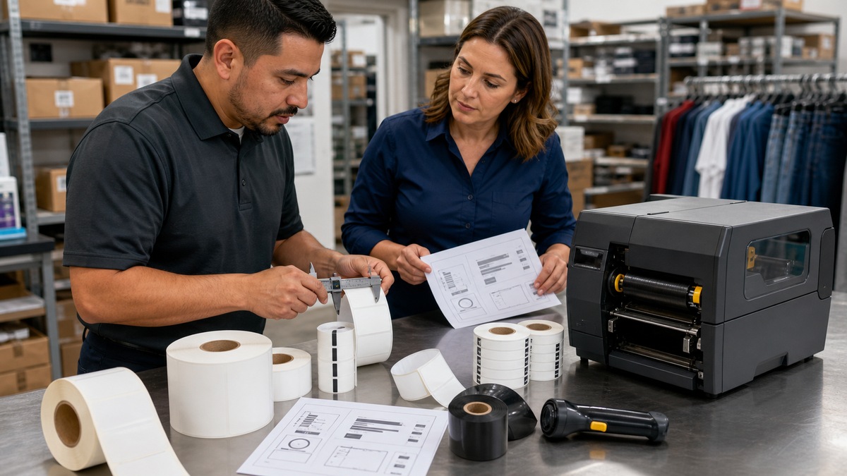 Zebra support workflow: Record the Zebra Printer and Consumable Recipe