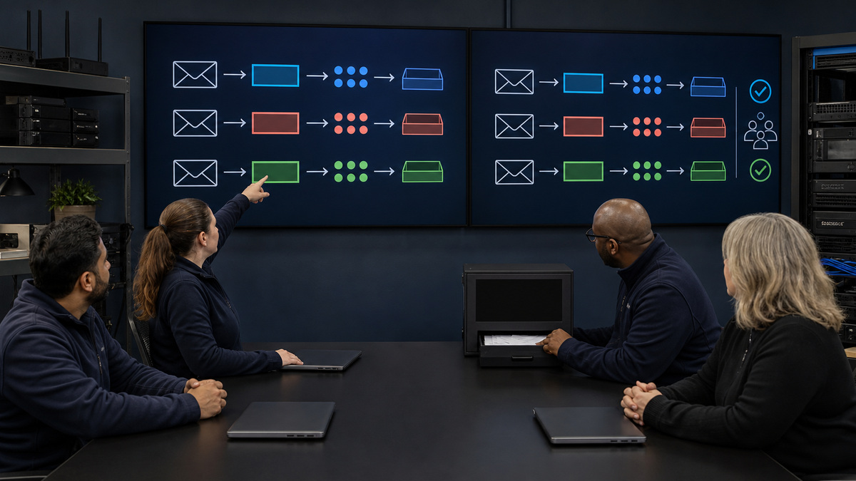 Check Point Harmony Email support workflow: Stage threat policies by mail direction, protection mode, and workflow