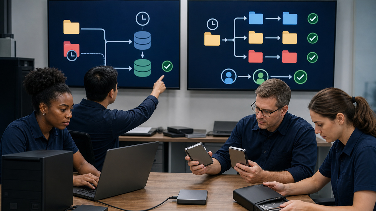 Crashplan support workflow: Choose Target, Conflict, Version, and Permission Options Safely