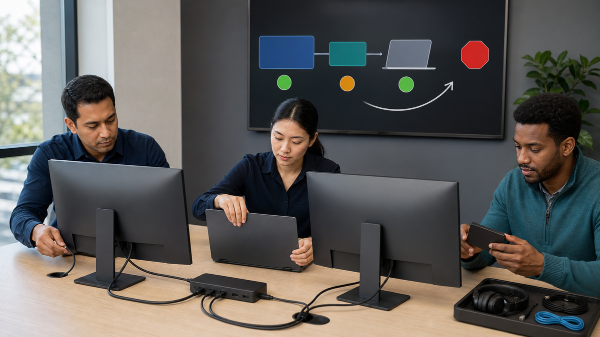 Acer support workflow: Design and Test the Display, Ethernet, USB, Audio, and Wake Topology