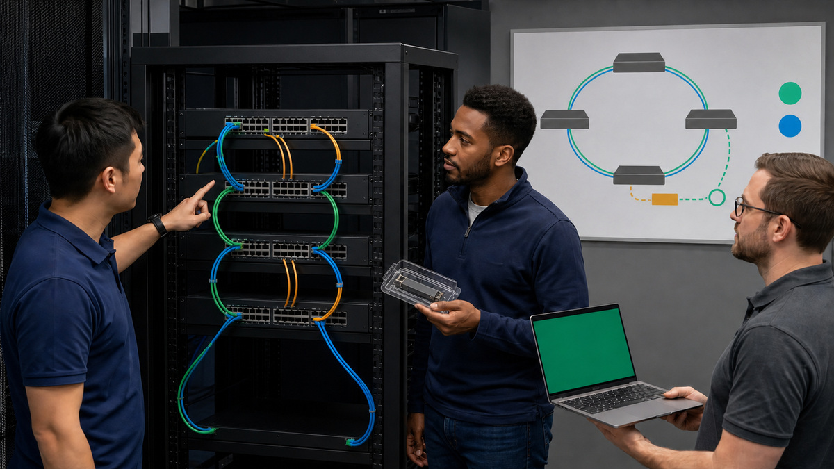 Aruba support workflow: Design and Validate VSF Membership, Links, and Failure Behavior