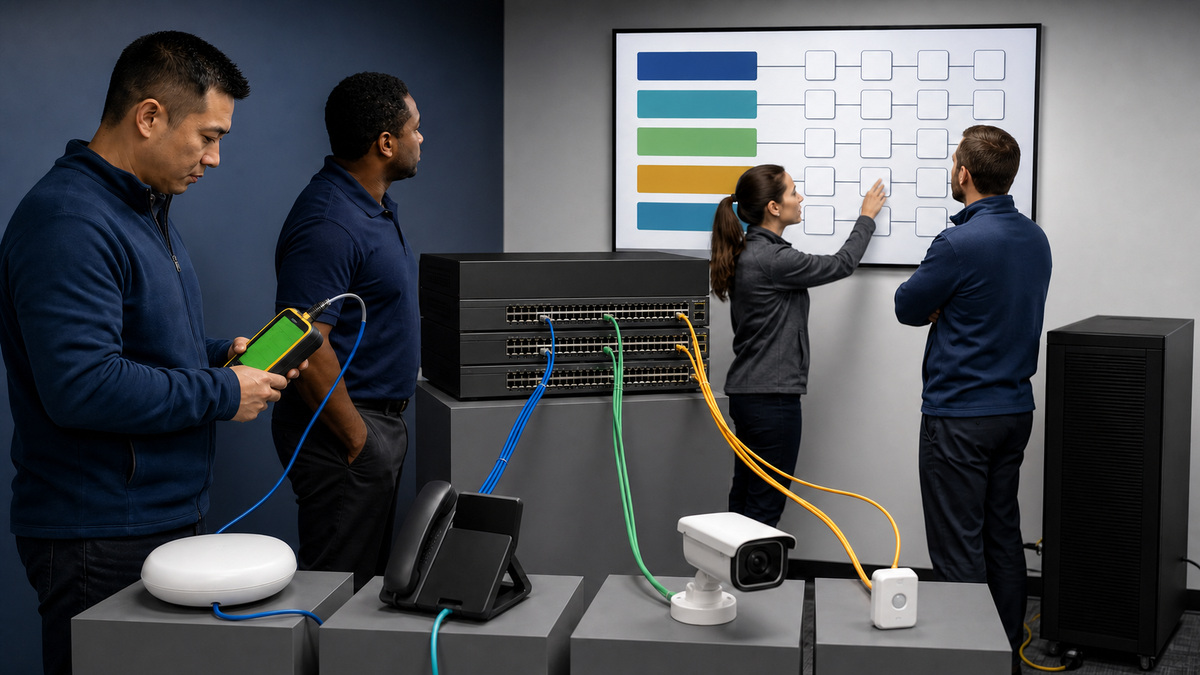 Aruba support workflow: Engineer PoE Capacity, Endpoint Priority, and Power Recovery