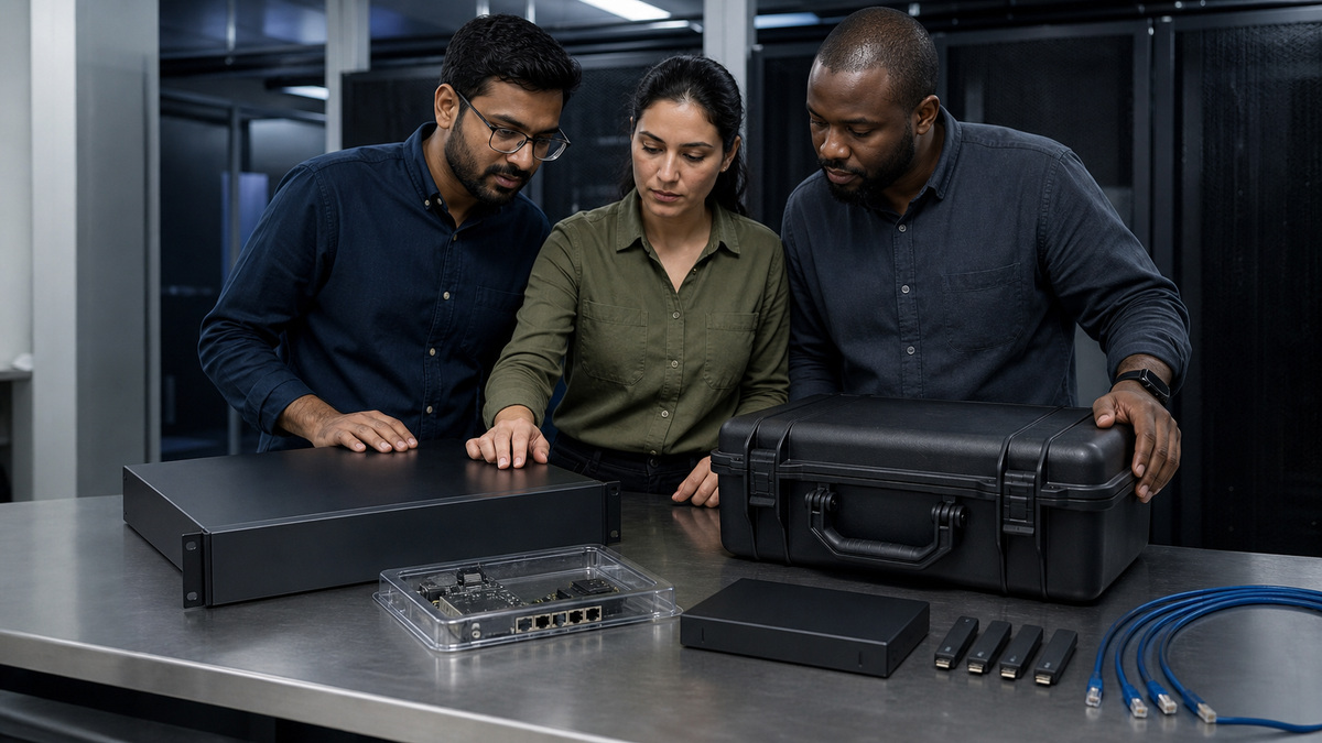 Eaton support workflow: Configure Identity, HTTPS, SNMPv3, Time, and Logs