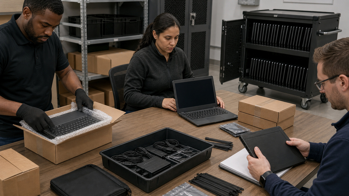Google Chromebooks support workflow: Approve Wipe, Recovery, Repair, or RMA With a Re-Enrollment Plan