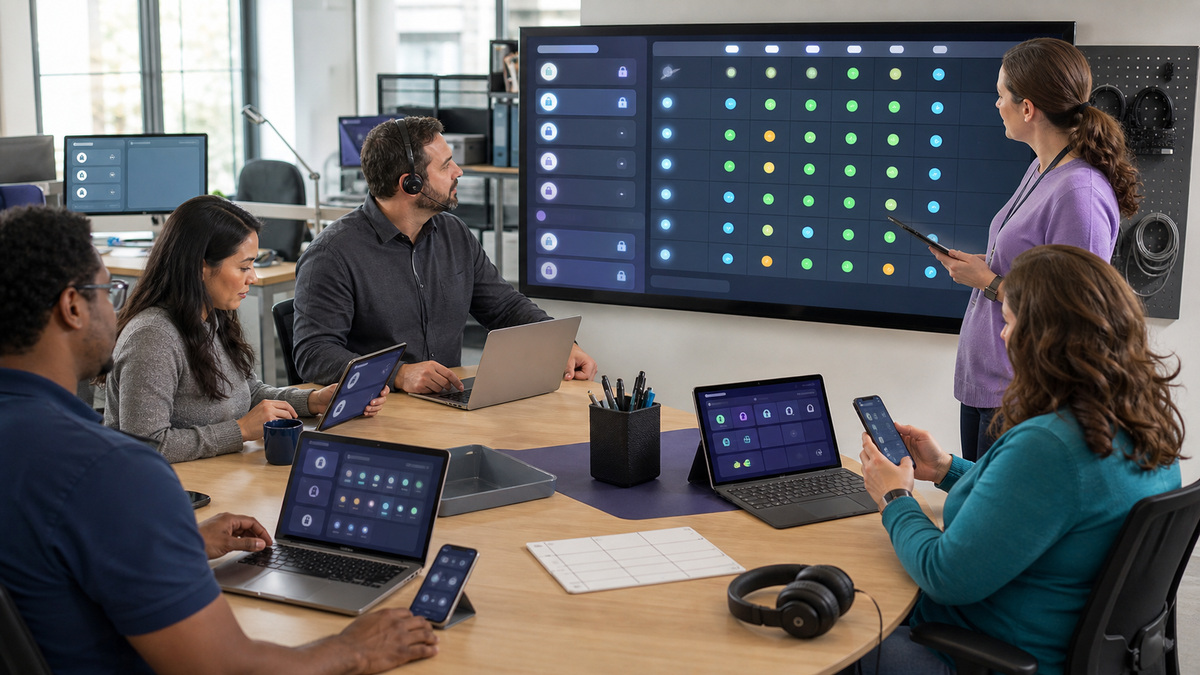 1Password support workflow: Deploy current apps and the browser extension to managed devices
