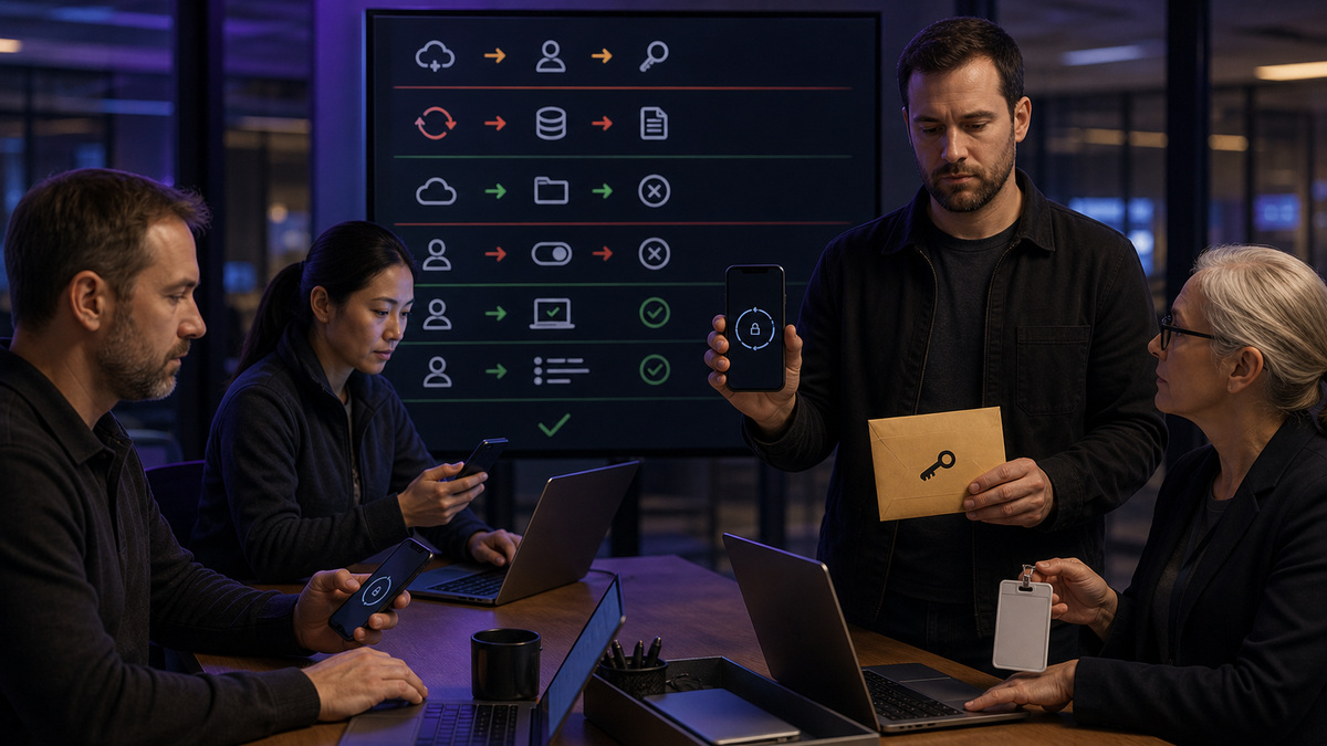 Acronis support workflow: Secure Human Sign-In, Recovery, and API Clients