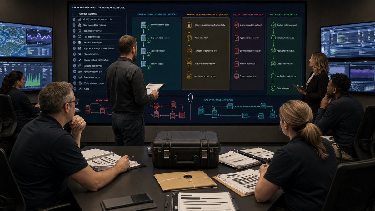 Acronis support workflow: Engineer Disaster Recovery Only Where the Add-On and Workload Support It