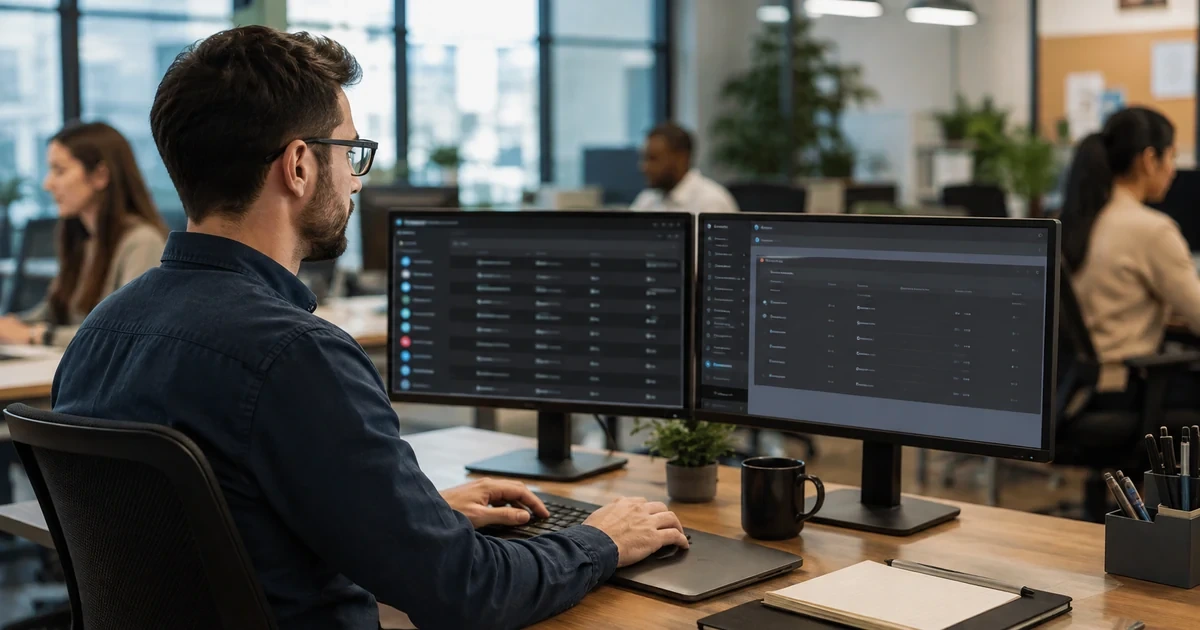 A software asset manager assigning subscriptions to employees, validating activations, and documenting ownership during a controlled rollout